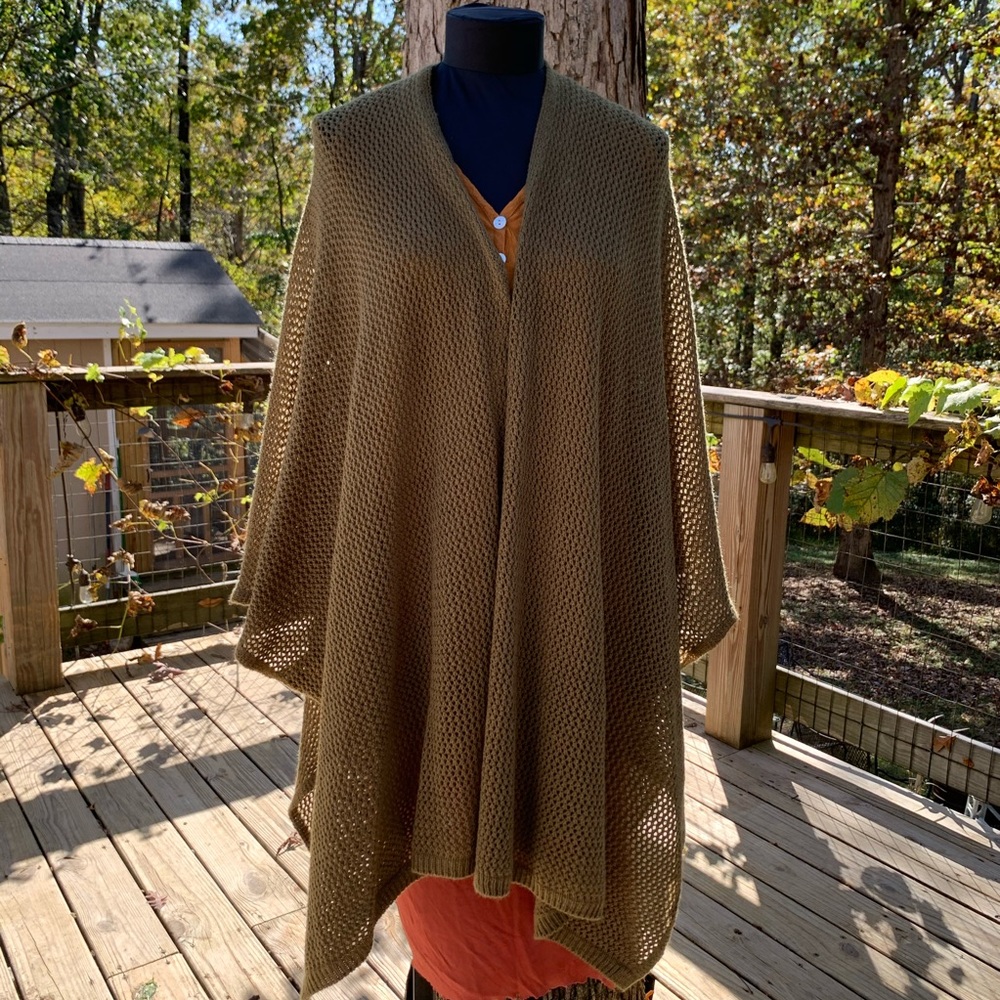 Open Front Poncho